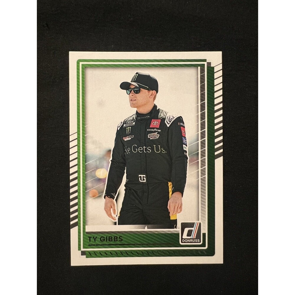 2025 Donruss Racing Ty Gibbs #58 EX NASCAR Panini